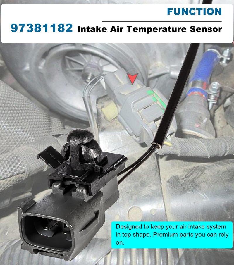 Camoo 97381182 Intake Air Temperature Sensor for GM Duramax 6.6L Silverado, Sierra, Express, Savana. Diesel Engines 2006-2012 - Image 4